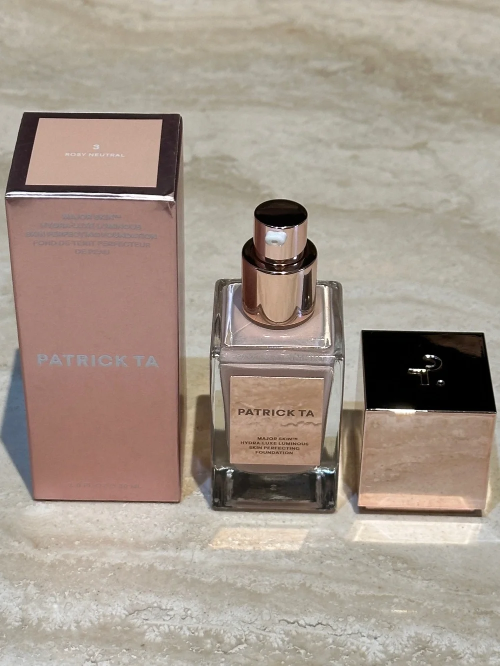 Patrick Ta Major Skin Hydra-Luxe Luminous Skin Foundation 3 Rosy Neutral